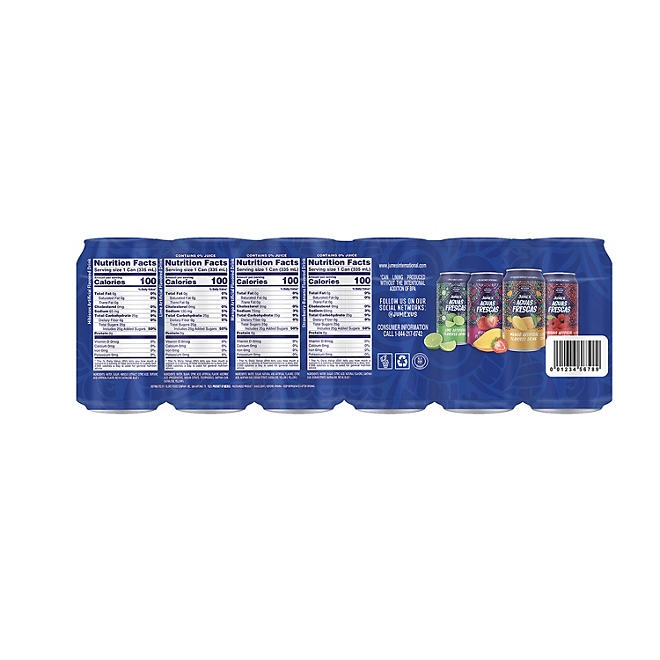 Jumex Aguas Frescas Tropical 11.3 fl. oz., 24 pk. 4
