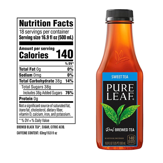 Pure Leaf Real Brewed Tea Sweet Tea 16.9 fl. oz., 18 pk. 4