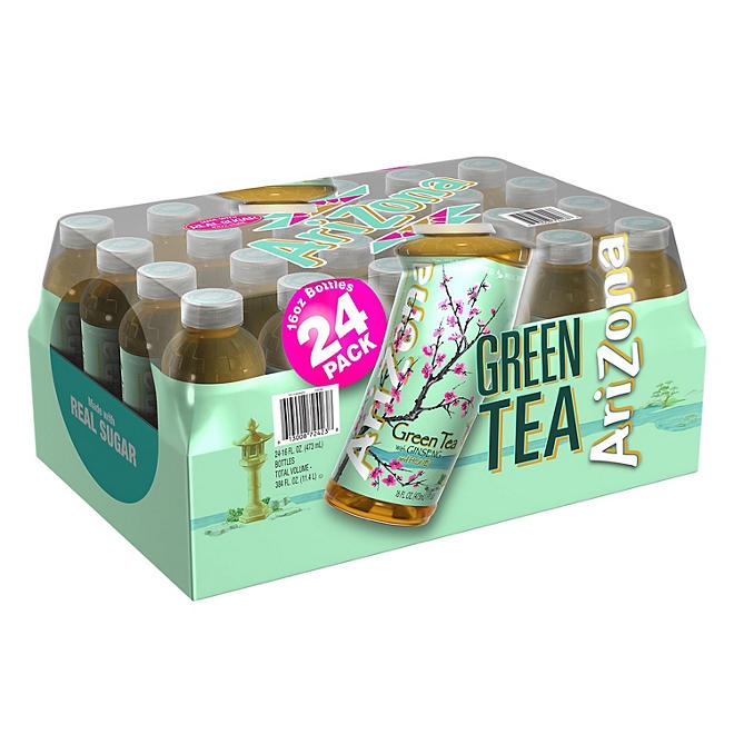 AriZona Green Tea with Ginseng and Honey 16 fl. oz., 24 pk. 3