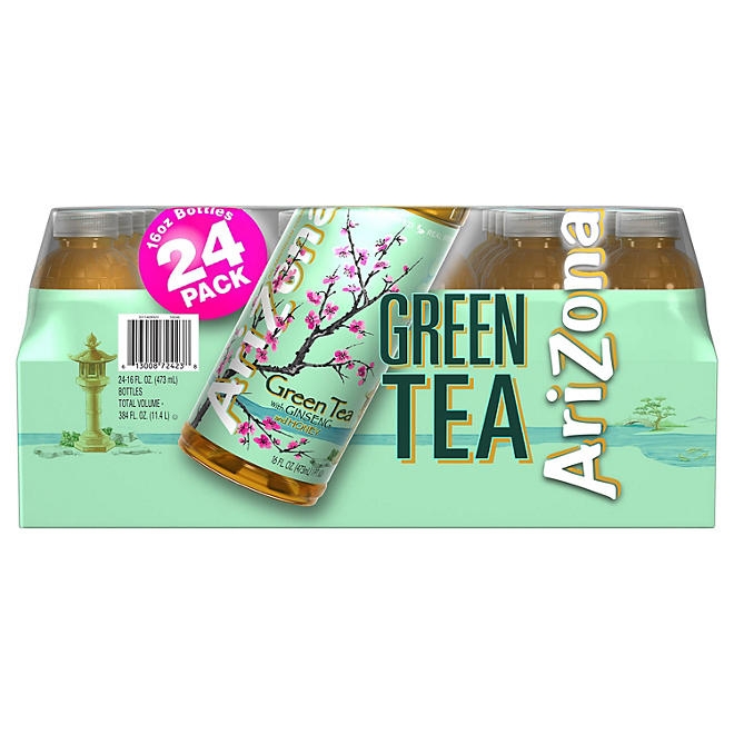 AriZona Green Tea with Ginseng and Honey 16 fl. oz., 24 pk. 4