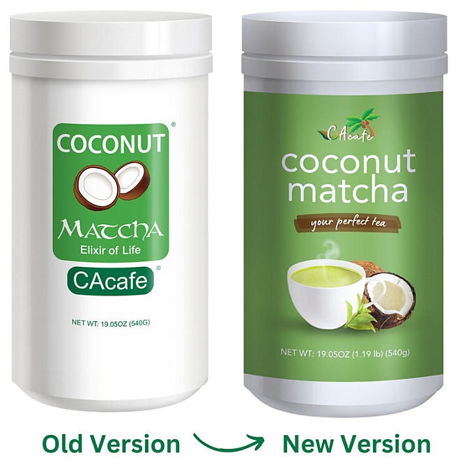 CAcafe Coconut Matcha 19.05 oz. 4