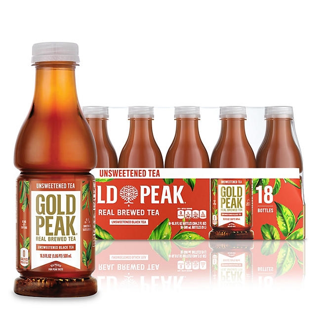Gold Peak Unsweetened Tea 16.9 fl. oz., 18 pk. 3