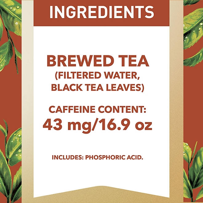 Gold Peak Unsweetened Tea 16.9 fl. oz., 18 pk. 5