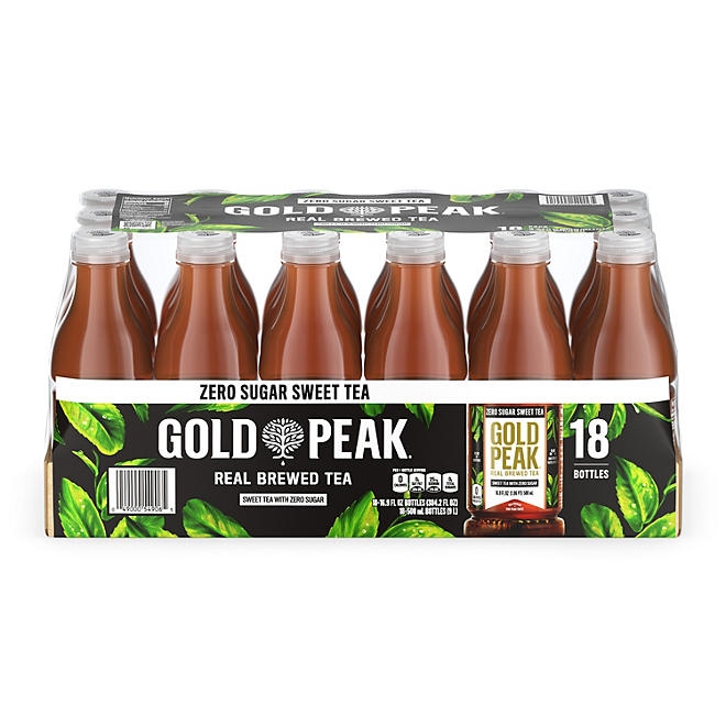 Gold Peak Tea Zero Sugar Sweet Tea 16.9 fl. oz., 18 pk. 3