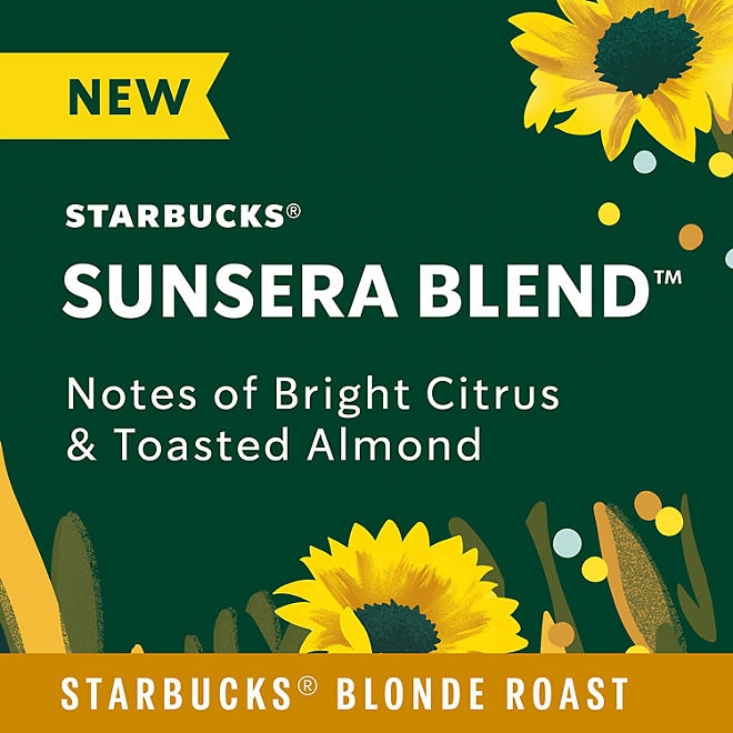 Starbucks Blonde Roast Ground Coffee, Sunsera Blend , 40 oz. 5