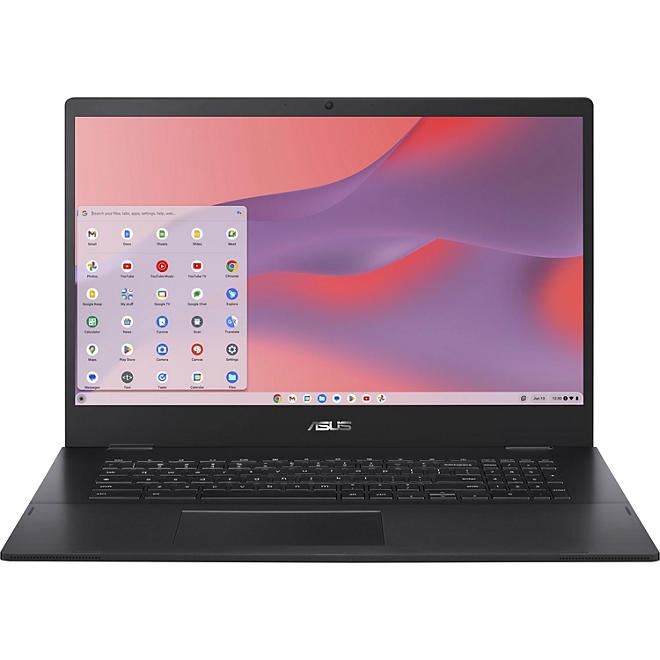 ASUS Chromebook CX1, 17.3" Full HD NanoEdge Display, Intel Celeron N4500 Processor, 128GB eMMC Storage, 4GB RAM, ChromeOS, Mineral Grey, CX1700CKA-SS48F 4