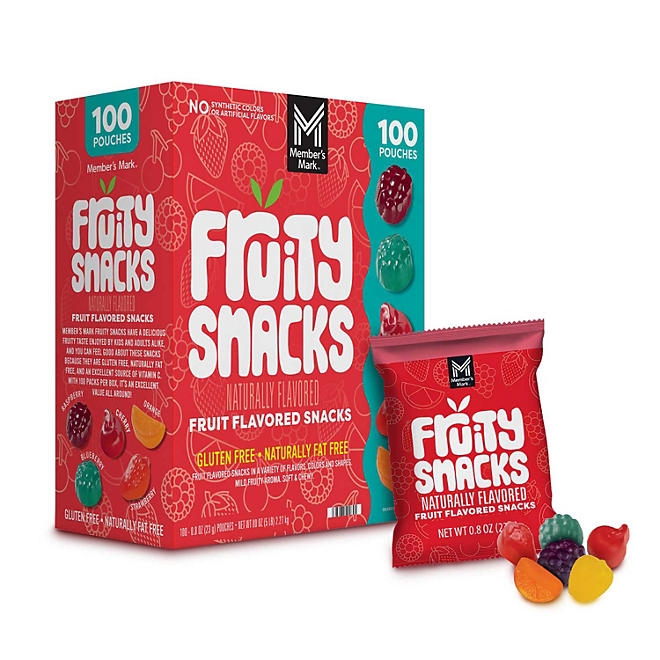 Member's Mark Fruity Snacks, 0.8 oz., 100 pk. 3