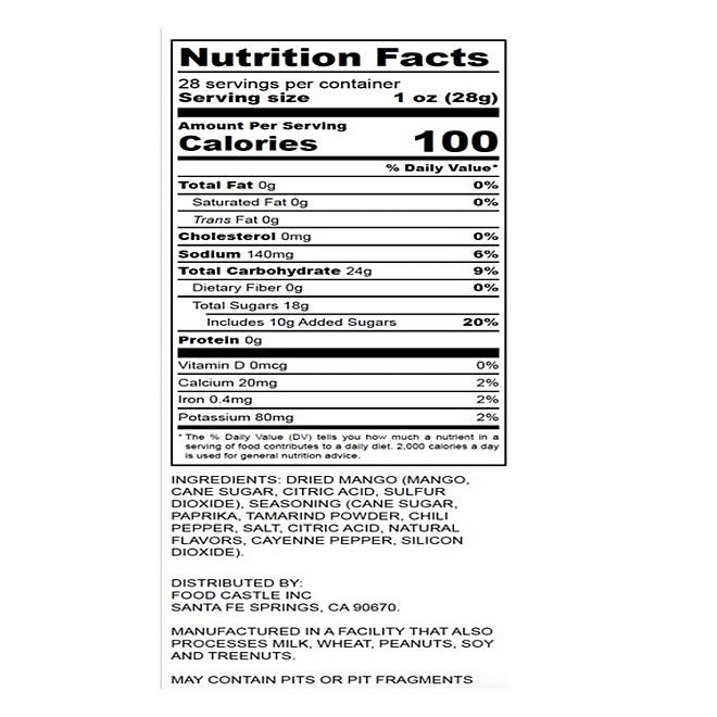 Nutty & Fruity Chili Tamarind Mango, 28 oz. 4