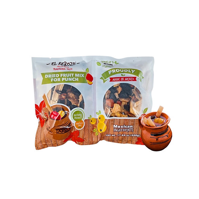 El Rebozo Ponche de Frutas, 17.64 oz. 5