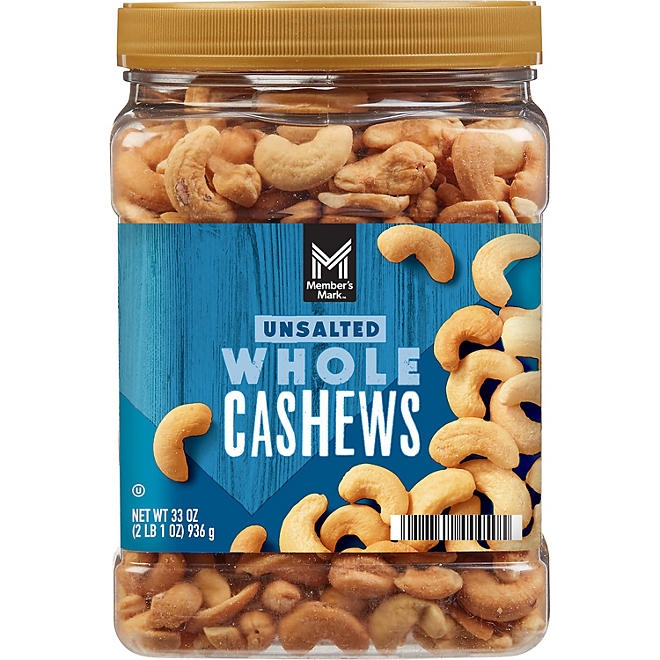 Member's Mark Unsalted Whole Cashews, 33 oz. 3