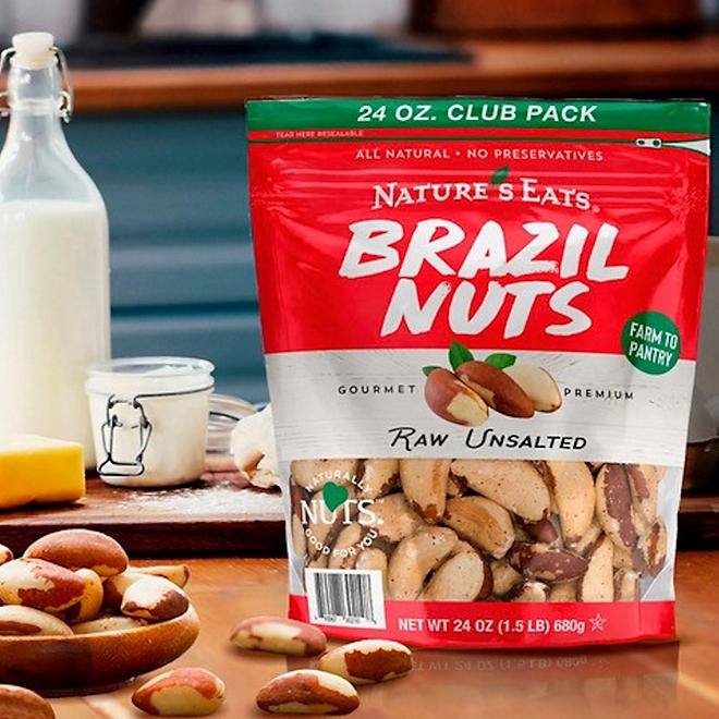 Nature's Eats Raw Unsalted Brazil Nuts 24 oz. 5