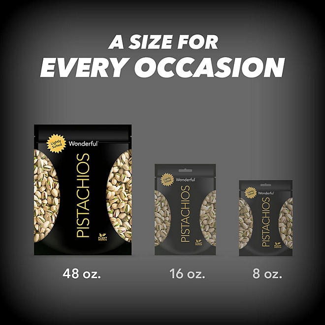 Wonderful Lightly Salted Pistachios, 48 oz. 5