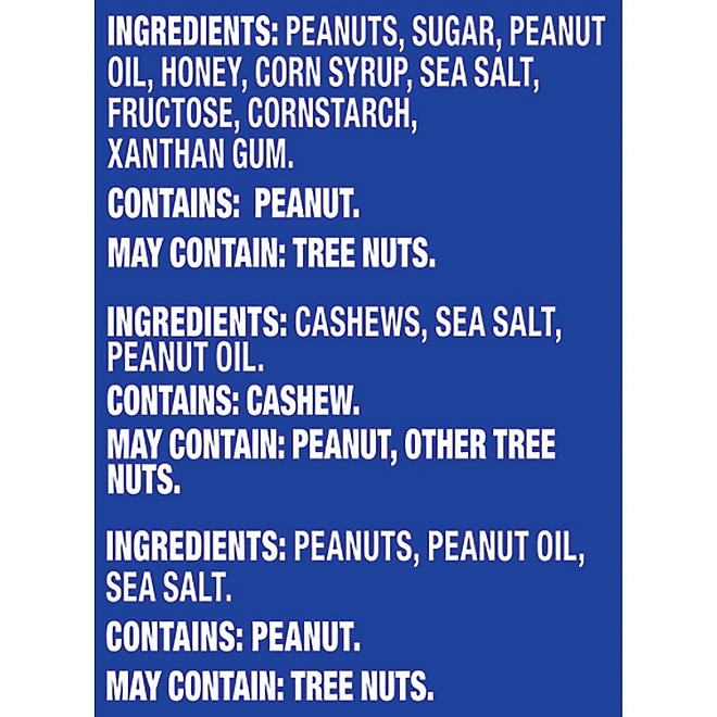 Planters Variety Pack Cashews & Peanuts, 24 pk. 5