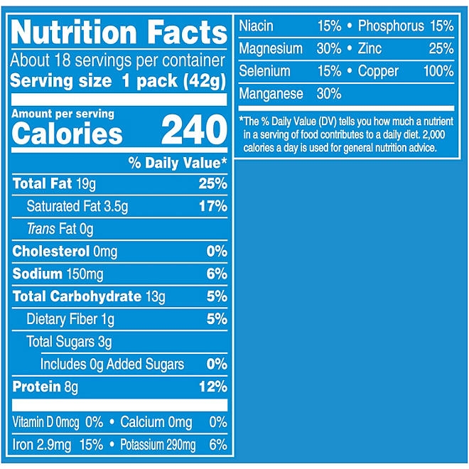 Planters Salted Cashews, 1.5 oz., 18 pk. 4