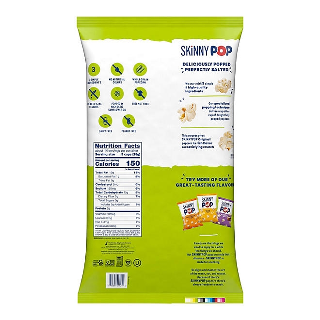 SkinnyPop Original Popcorn, 14 oz. 4