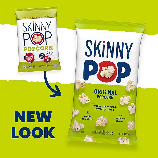SkinnyPop Original Popcorn, 14 oz. 5