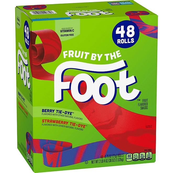 Fruit By The Foot Tie-Dye Variety Pack Snacks, 48 pks. 3