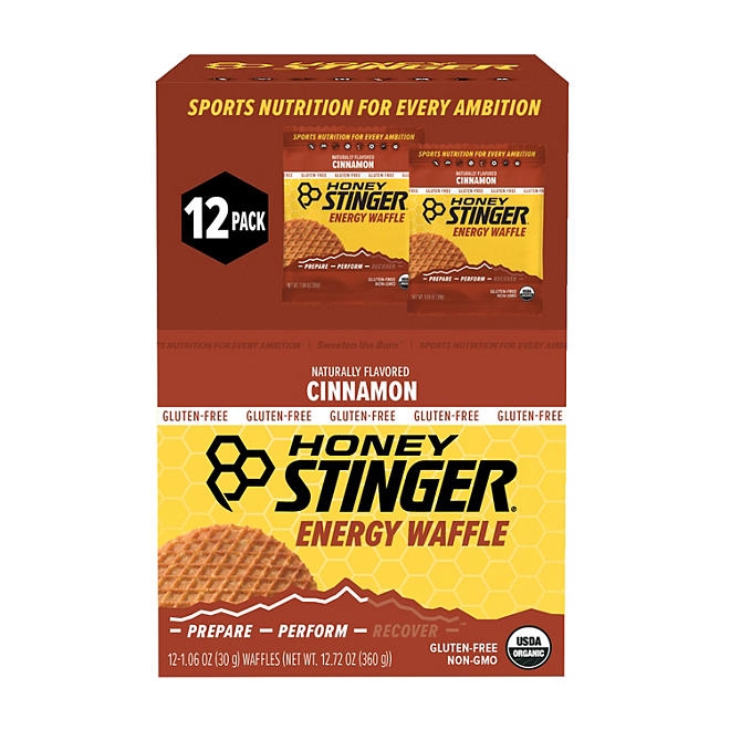 Honey Stinger Gluten-Free Organic Energy Waffle, Cinnamon, 12 ct. 3