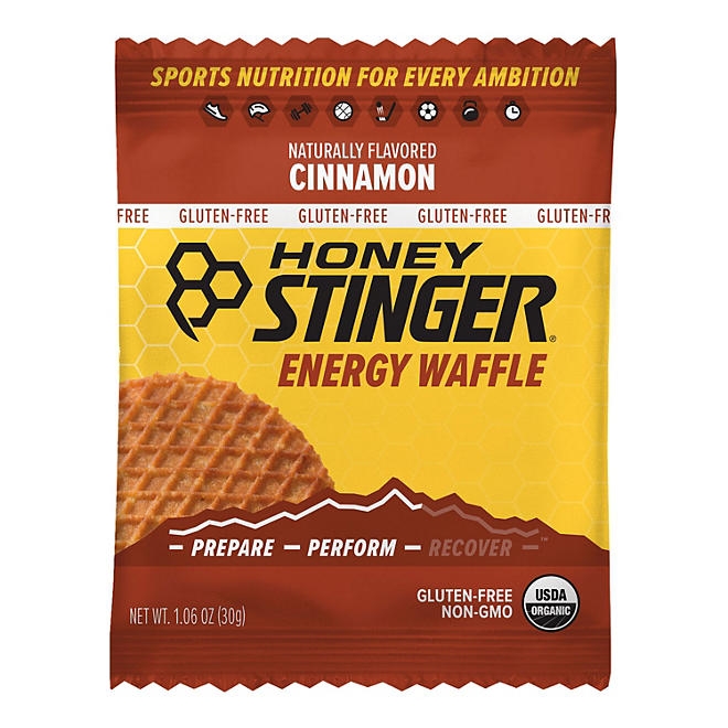 Honey Stinger Gluten-Free Organic Energy Waffle, Cinnamon, 12 ct. 5