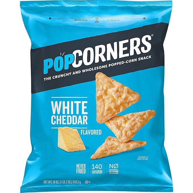 PopCorners White Cheddar Popped-Corn Snack, 18 oz. 3