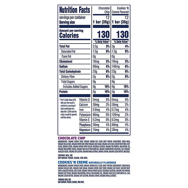 CLIF Z Bar Protein Gluten Free Bar, Variety Pack, 24 ct. 4