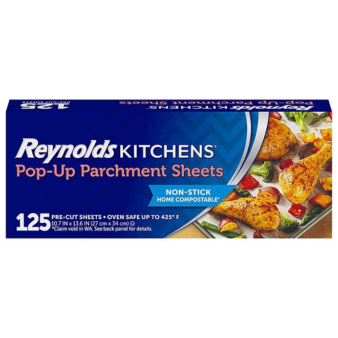 Reynolds Kitchens Pop-Up Parchment Paper Sheets, 125 ct. 3