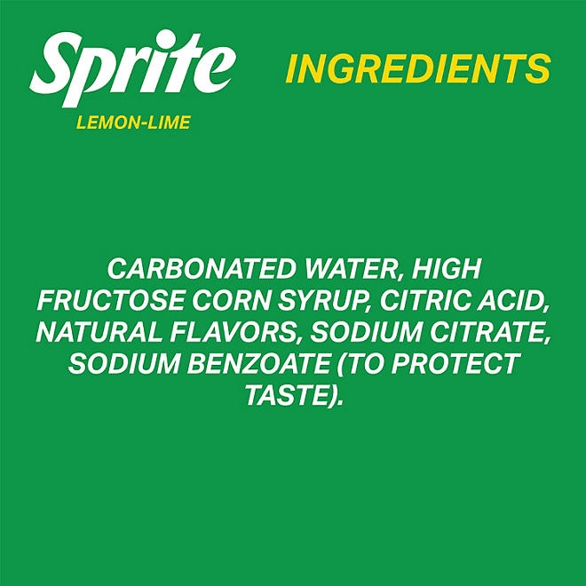 Sprite Lemon Lime Soda Soft Drinks, 16.9 fl oz., 24 pk. 5