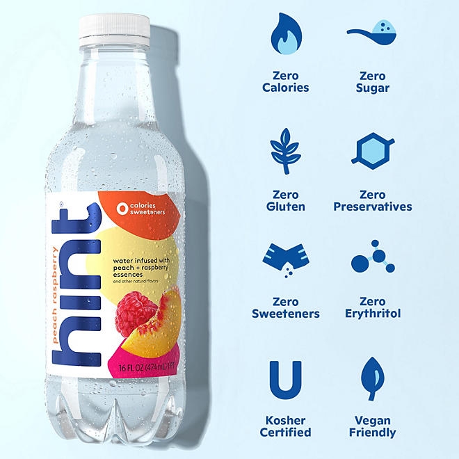 Hint Flavored Water Variety Pack 16 fl. oz., 18 pk. 5