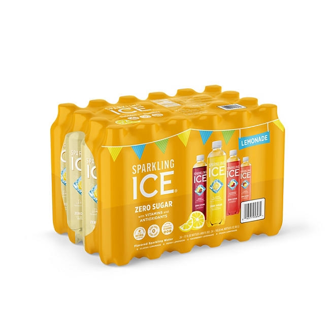 Sparkling Ice Summer Lemonade Variety Pack, 17 fl. oz., 24 pk. 4