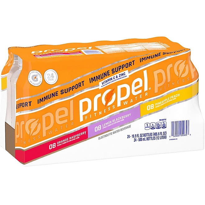 Propel Immune Support Zero Sugar Variety Pack 16.9 fl. oz., 24 pk. 3
