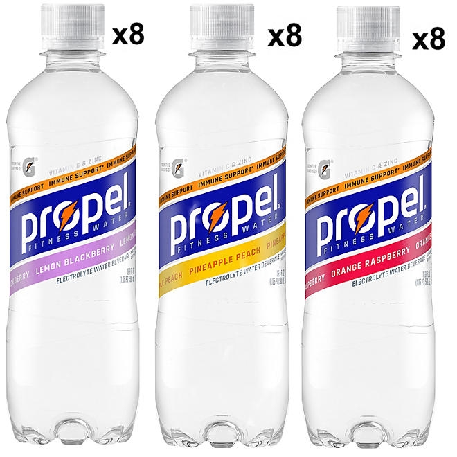 Propel Immune Support Zero Sugar Variety Pack 16.9 fl. oz., 24 pk. 5