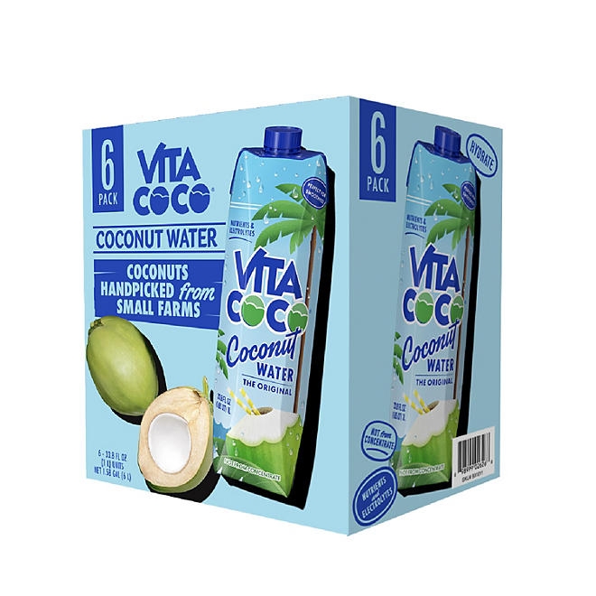 Vita Coco Original Coconut Water 1L, 6 pk. 3