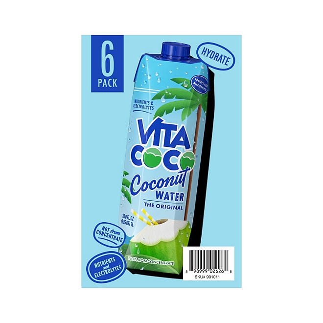 Vita Coco Original Coconut Water 1L, 6 pk. 5