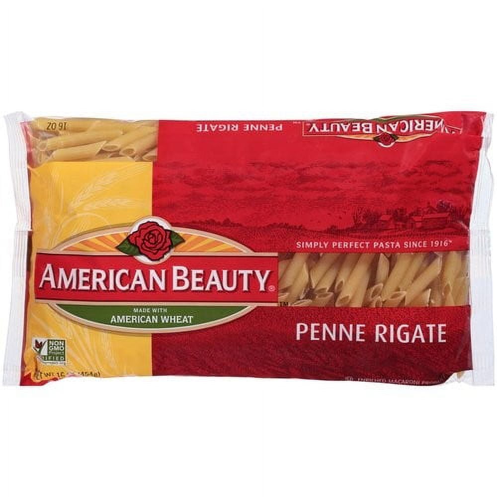 American Beauty Penne Rigate, 16-Ounce Bag