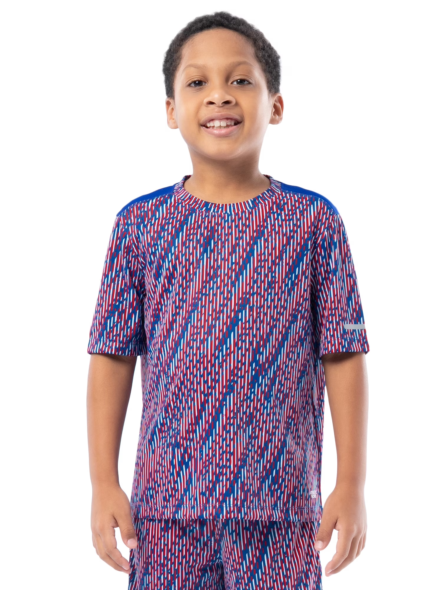 Boys Short Sleeve Performance T-Shirt, Sizes 4-18 & Husky