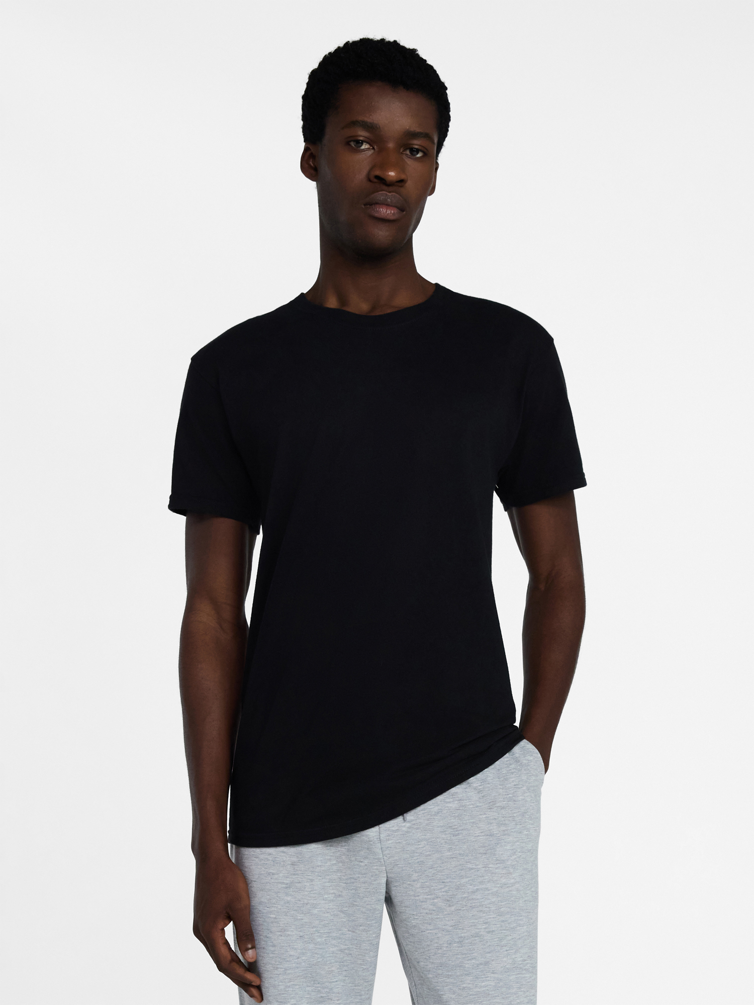 Men's Active 100% Cotton Tee Shirt, Sizes XS-4XLT