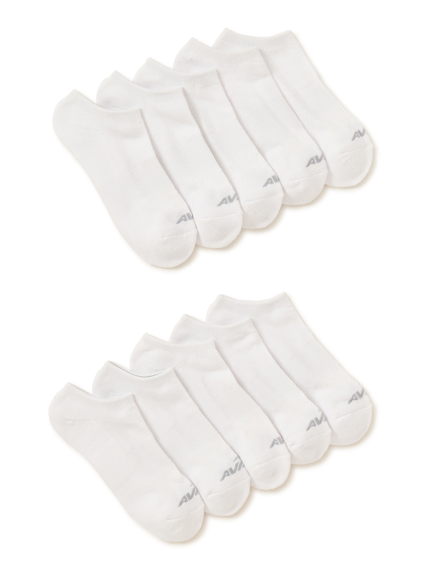 Women's Performance Cushioned No Show Socks, 10-Pack
