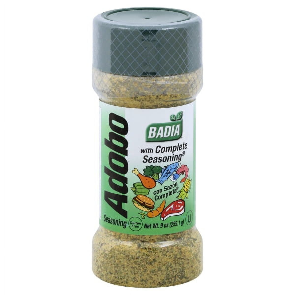 Badia Adobo with Complete Seasoning, 9 oz Bottle