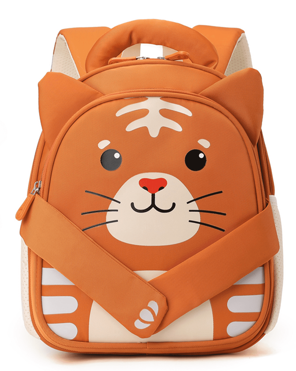Kids Backpack Lightweight Kindergarten Preschool Bookbag Children Cute Schoolbag,Tiger Yellow