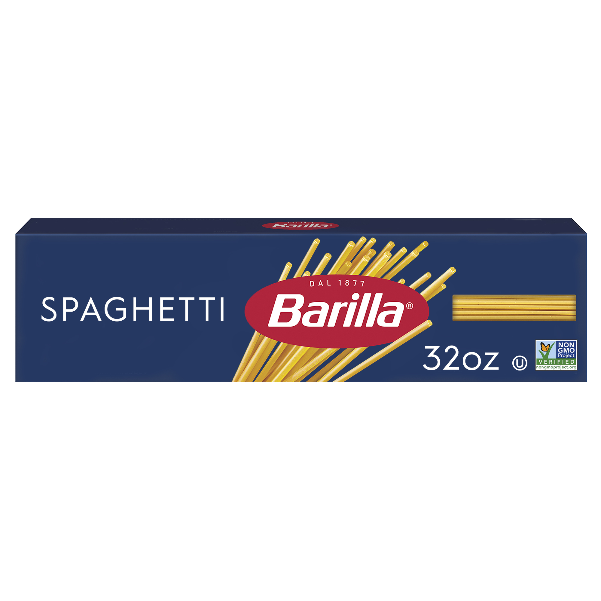Barilla Classic Non-GMO, Kosher Certified Spaghetti Pasta, 32 oz
