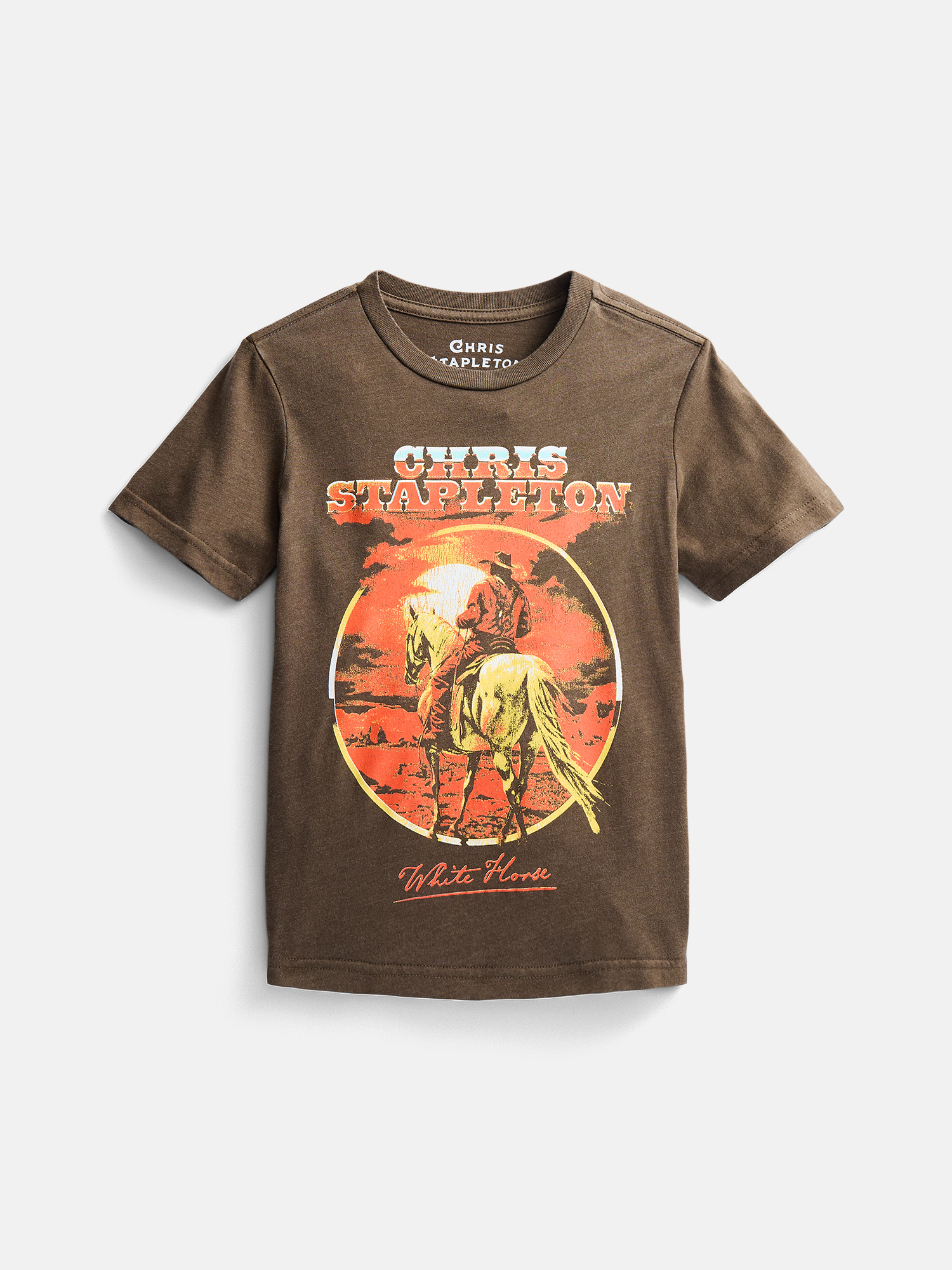 Chris Stapleton Boys' Graphic Band Tee with Short Sleeves, Sizes 4-18