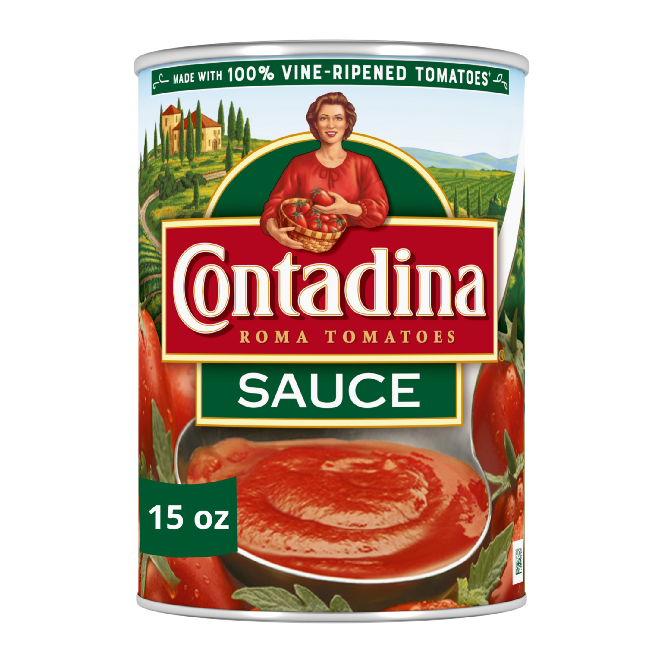 Contadina Tomato Sauce, Canned Tomatoes, 15 oz Can