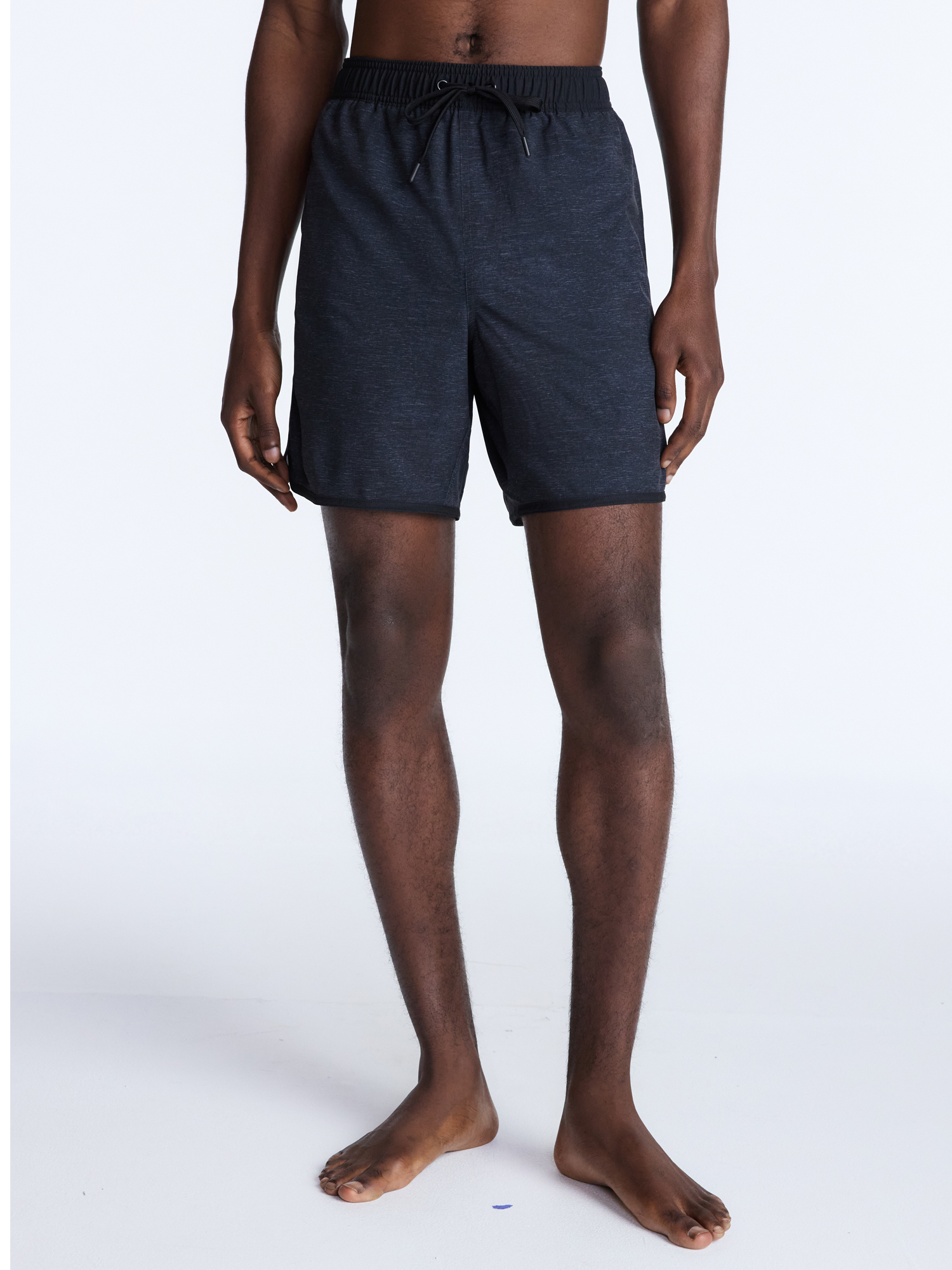 Men's Dolphin Hem Swim Shorts, 7 in Inseam, Sizes S-3XL