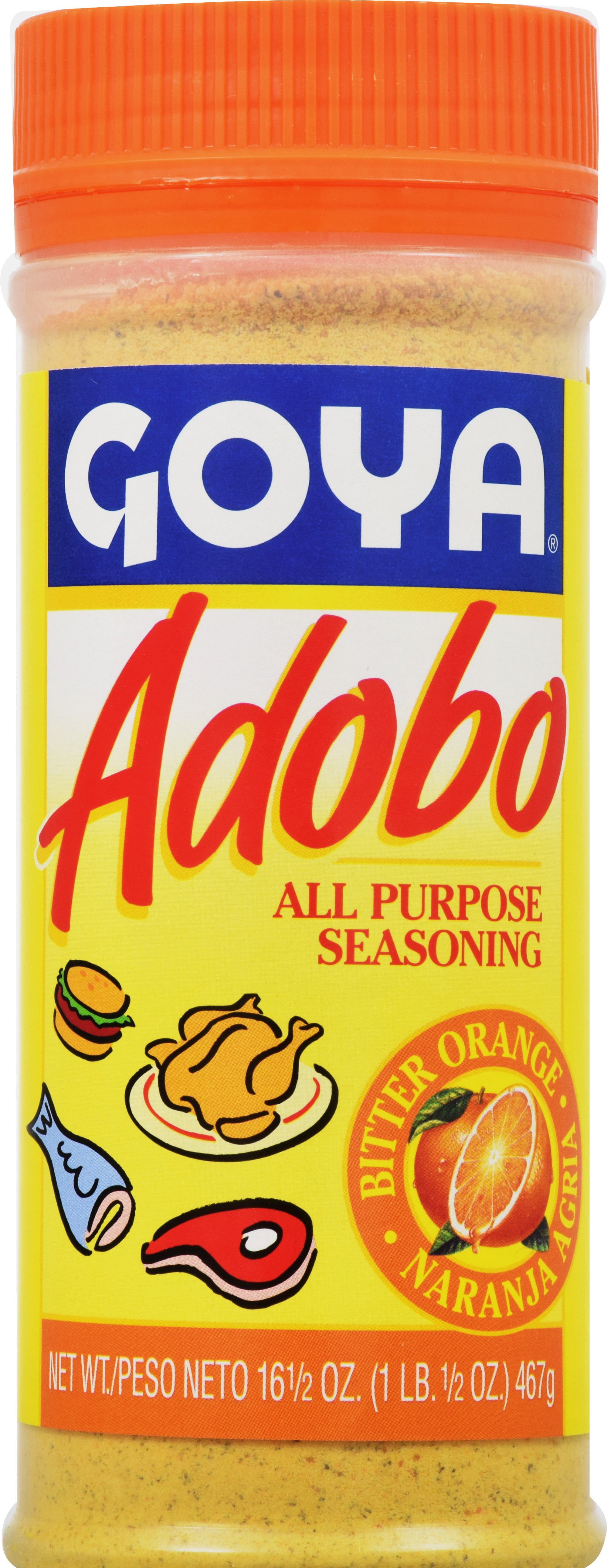 GOYA Adobo All Purpose Seasoning with Bitter Orange, 16.5 oz