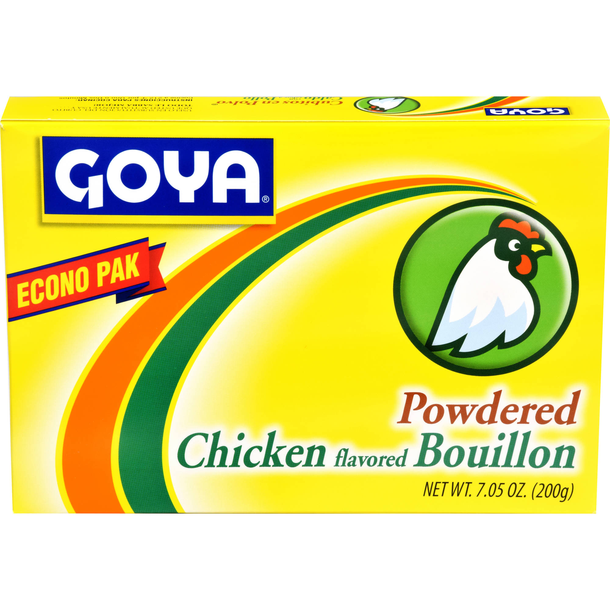 GOYA Powdered Chicken Bouillon Econo Pak, 7.05 oz, Gluten-Free