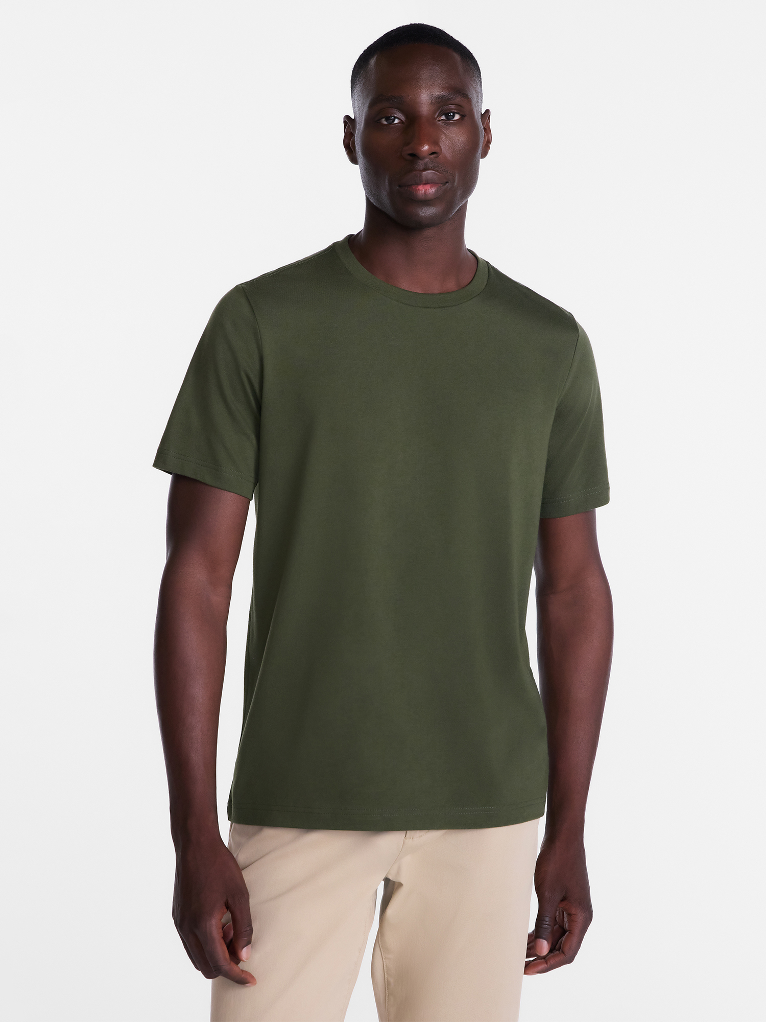 Men's and Big Men's Crewneck Tee with Short Sleeves, Size XS-3XL