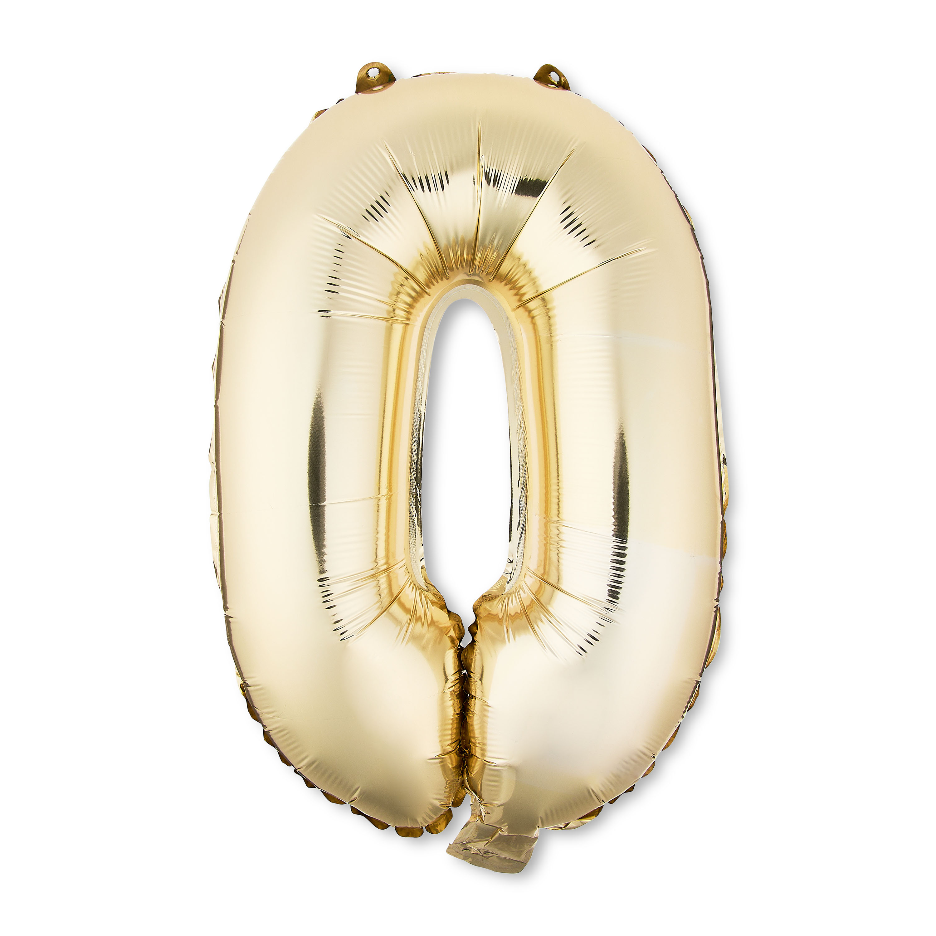 16 inch Gold Number 0 Foil Balloon by Way To Celebrate