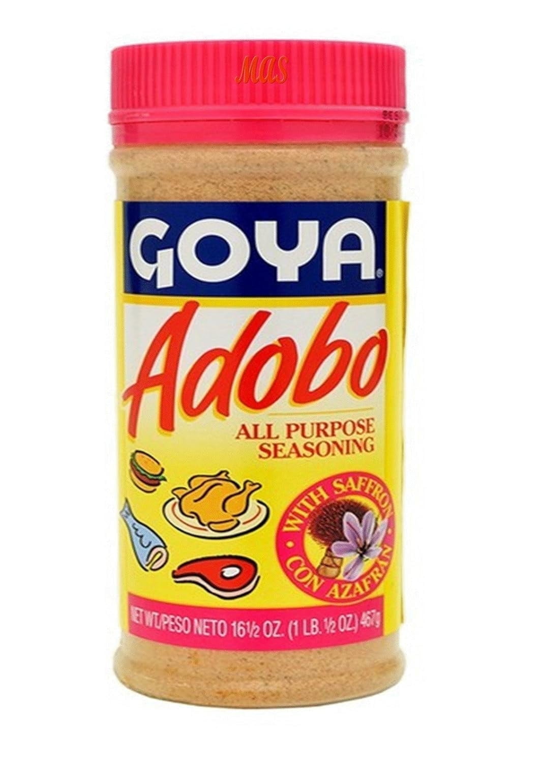 Goya Adobo All Purpose Seasoning with Saffron 16.5oz