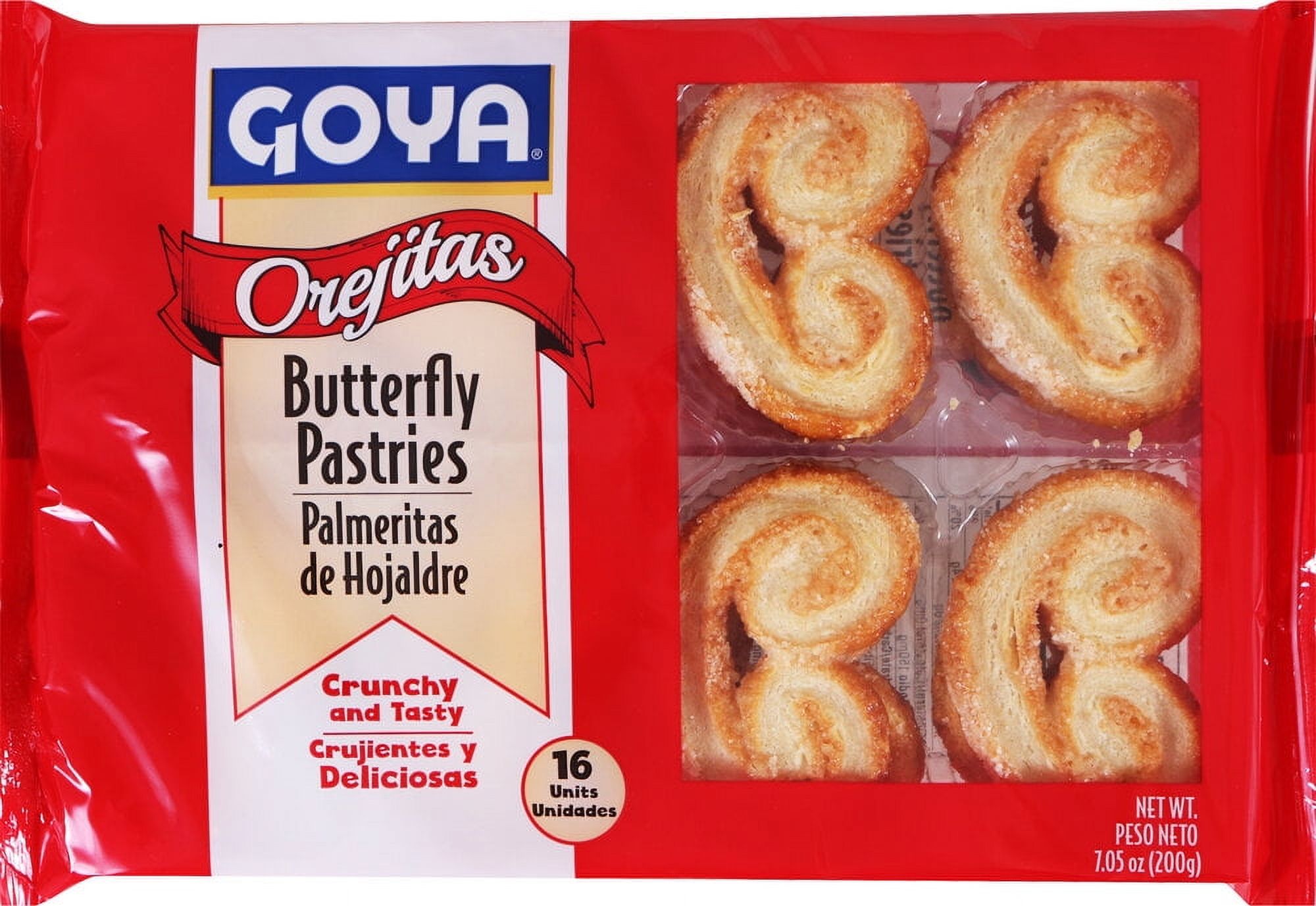 Goya Orejitas Butterfly Pastries, 7.05 oz.