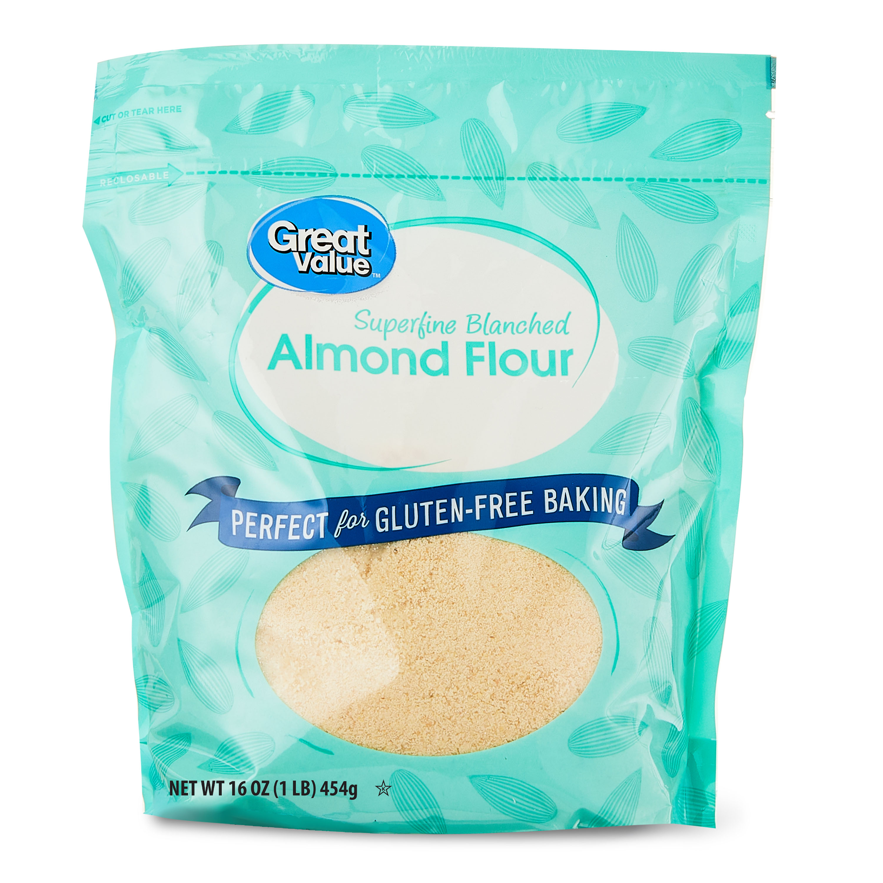 Great Value Superfine Blanched Almond Flour, 16 oz
